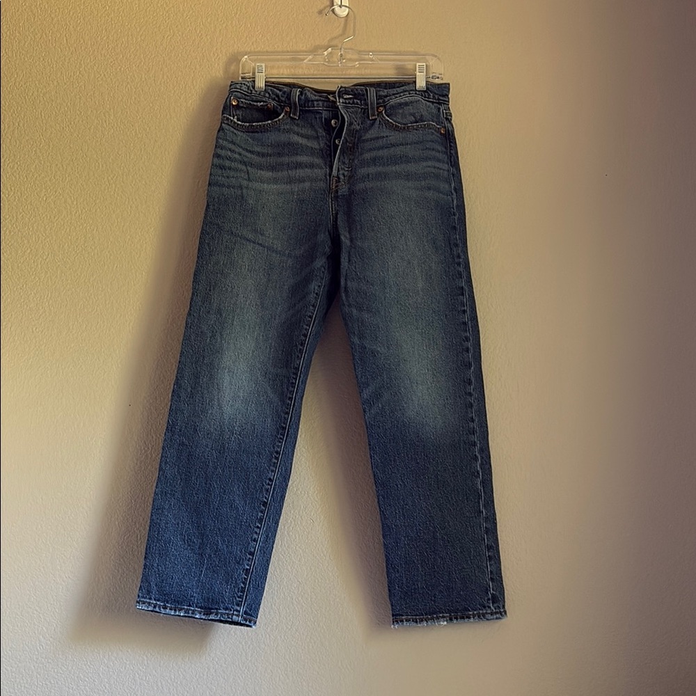 Levi's Women’s Straight Fit Blue Jeans